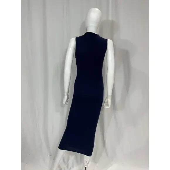 knitted dresses online Blue Zone Planet | Ribbed Scoop Neck Knit Dress